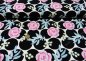 Preview: Dots Roses weiß schwarz Baumwolljersey mit großen Punkten und Rosen von Hilco und Petra Laitner