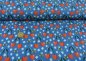 Preview: Fresh Fruits blue jersey Hilco fabric for kids with cherries and bees by JaTiJu