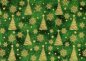 Preview: Golden Trees christmas fabric green