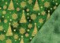 Preview: Golden Trees christmas fabric green