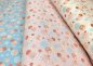 Preview: Jersey Bubbles Kinderjersey in aqua oder rose mit verschiedenen bunten Punkten