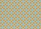 Preview: Julia Ornaments aqua cotton woven fabric by Sswafing