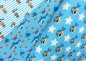 Preview: Pirato fabrics with pirates and fishes jersey by Hilco and JaTiJu  fabric for kids