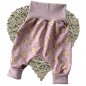 Preview: Baby pants handmade design lion mauve