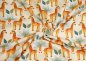 Preview: Safari Giraffe ecru Baumwoll-Jersey mit Giraffen, ein Kinderstoff von Hilco