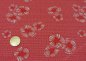 Preview: Scarlet Dragonfly flower Hilco red fabric for kids with flowers