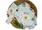 Preview: Sky Parade Hilco French Terry Babystoff Meterware mit Tierkindern, Designbeispiel