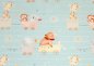 Preview: Sky Parade Hilco French Terry Kinderstoff Meterware mit Tierkindern