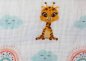 Preview: Thea Giraffe Musselin Baumwollstoff für Kinder von Swafing