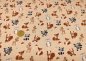 Preview: Waldzauber fabric for children by Hilco french terry  animals