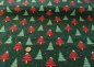 Preview: Weihnachtsbäume christmas fabric red with christmas trees