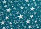 Preview: Sakura Softshell petrol von Swafing mit reflektierenden Sternen