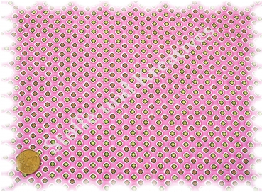 Hilde-Square cotton print pink