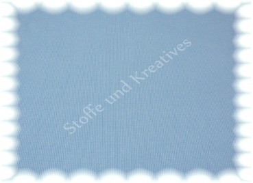 Bündchenware Schlauchware  light blue Hilco 25 cm