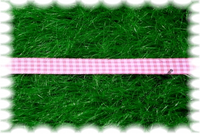 Satinband-Vichy-Karo  trim, check pink, white