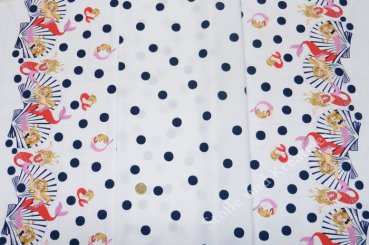 Little Sirena fabric for kids by Hilco