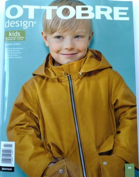 Ottobre Design Kids Herbst 2021 Schnittmusterzeitschrift für Babys und Kinder