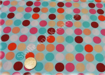 Happy Polka Dots turquoise Hamburger Liebe Hilco