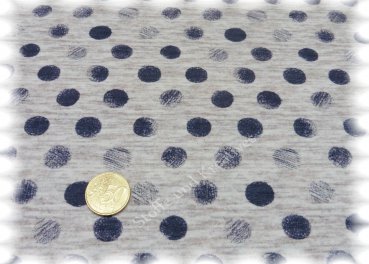 Rock Dot ecru Elastic-Jersey print dots Hilco