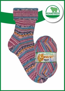 Opal Schafpate 14 Sockenwolle, Ganzjährige Freilandhaltung, Farbverlaufsgarn für Socken