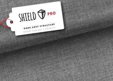 Shield, Protect me, Albstoffe Jersey grey structure