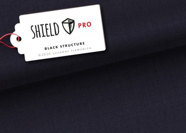 Shield, Protect me, Albstoffe Jersey navy structure