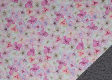 Fiete Nano-Softshell mit Veilchen in rosa Blumenstoff von Swafing