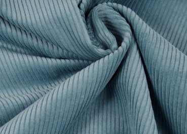 Trend Cord corduroy  dusty blue by Hilco