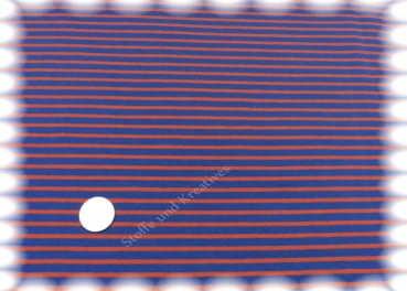 Campan knit fabric blue red 50 cm