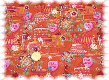 So Cute Kelsy cotton orange 50 cm