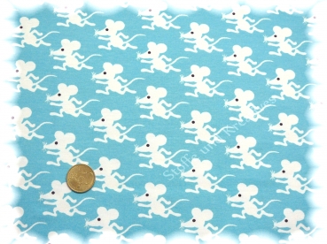 Mouse Run Elastic-Jersey print turquoise