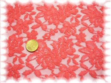 Lace Elastic-Lace salmon pink 50 cm