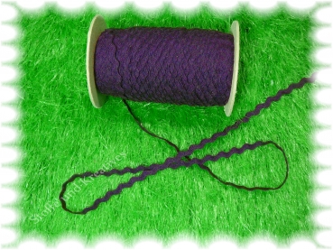 rick rack trim, purple