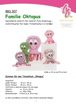 pattern Familie Oktopus