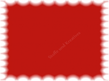 Cotton de luxe cotton unicoloured red 50 cm