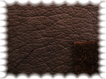 Cuero  imitation leather with fur     Rest 74 cm reduced!!