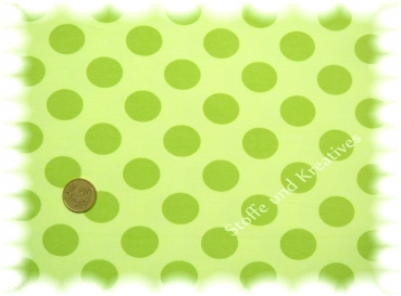 Shirt La Mancha Elastic-Jersey dots lime green