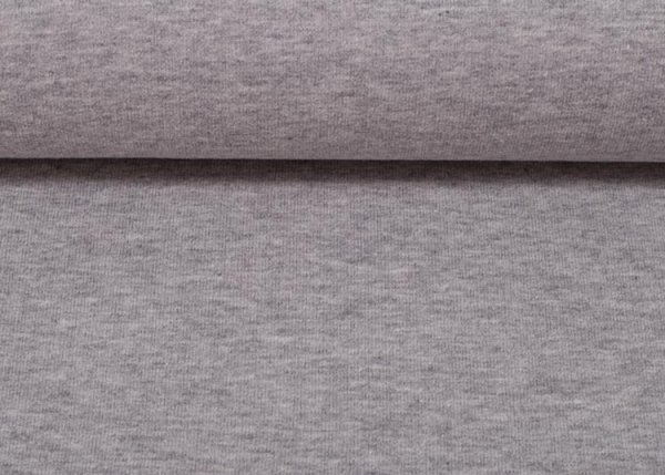 Eike melange grey Sweatfabric by Swafing