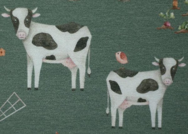 Lüneburg fabric for children by Swafing farm animals