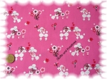 Pudelinchen  cotton/poplin print pink