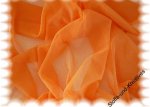 Fabric  transparent orange