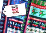 Hamburger Liebe Ugly Christmas Collection Happy REXmas organic cotton French Terry dark blue/green